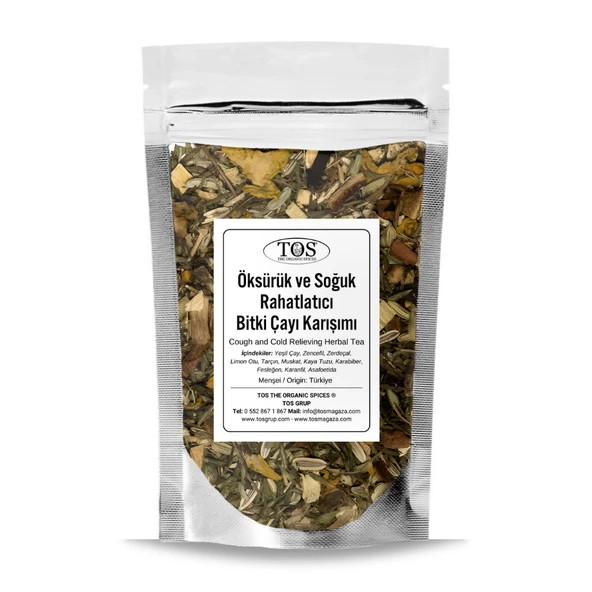 Öksürük ve Soğuk Rahatlatıcı Bitki Çayı 40 gr (1. Kalite)