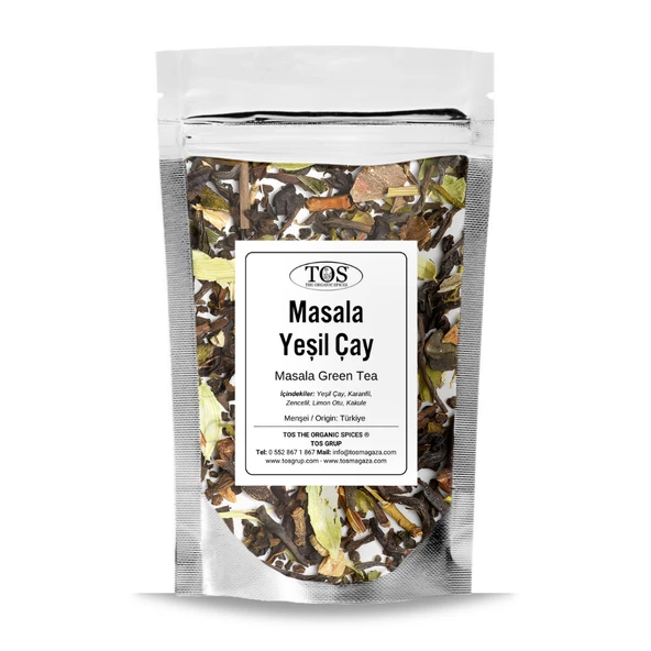 Masala Yeşil Çay 250 gr (1. Kalite)
