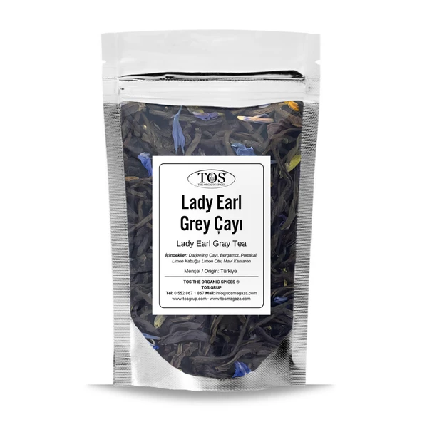 Lady Earl Grey Çayı 40 gr (1. Kalite) ürün görseli 1