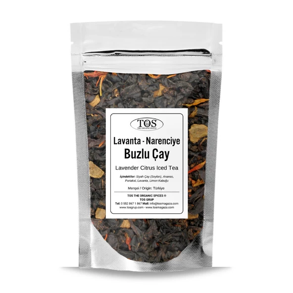 Lavanta Narenciye Buzlu Çay 100 gr (1. Kalite) ürün görseli 1