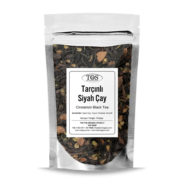 Tarçınlı Baharatlı Siyah Çay 250 gr (1. Kalite)