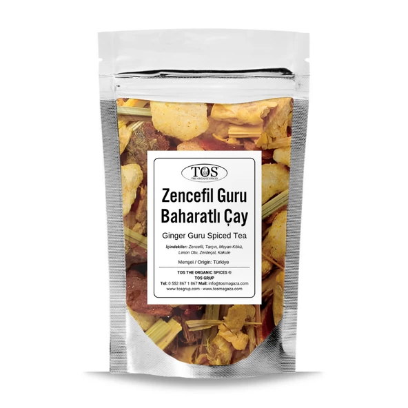 Zencefil Guru Baharatlı Çay 250 gr (1. Kalite)