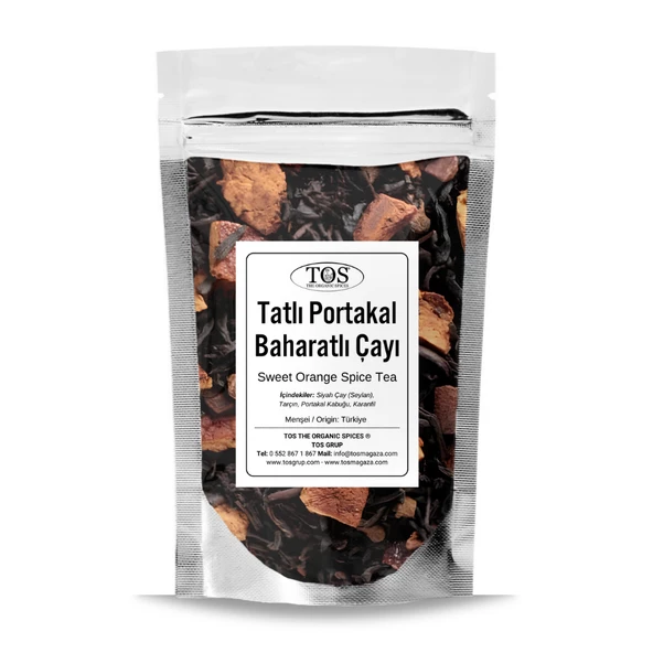 Tatlı Portakal Baharat Çayı 40 gr (1. Kalite) ürün görseli 1
