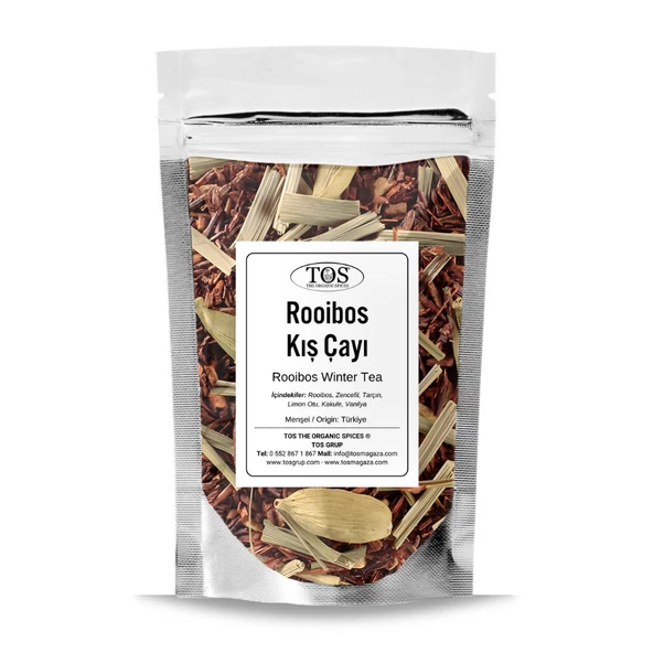 Rooibos Kış Çayı 100 gr (1. Kalite) ürün görseli 1
