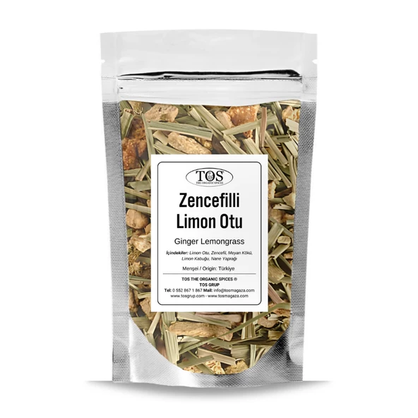 Zencefilli Limon Otu 40 gr (1. Kalite)