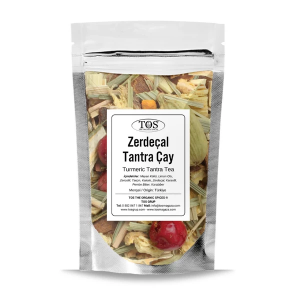 Zerdeçal Tantra Baharatlı Çay 100 gr (1. Kalite)