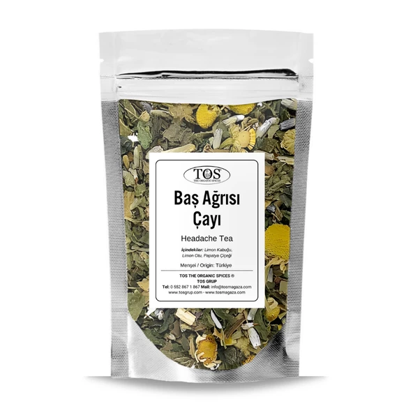Baş Ağrısı Çayı 100 gr (1. Kalite) ürün görseli 1