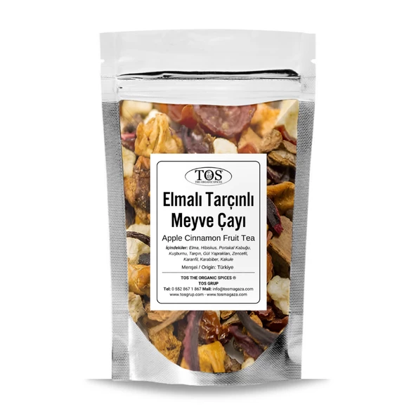 Elmalı Tarçınlı Meyve Çayı 250 gr (1. Kalite) ürün görseli 1