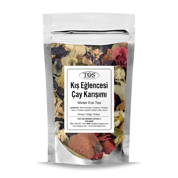 Kış Eğlencesi Çayı 100 gr (1. Kalite) ürün görseli 1