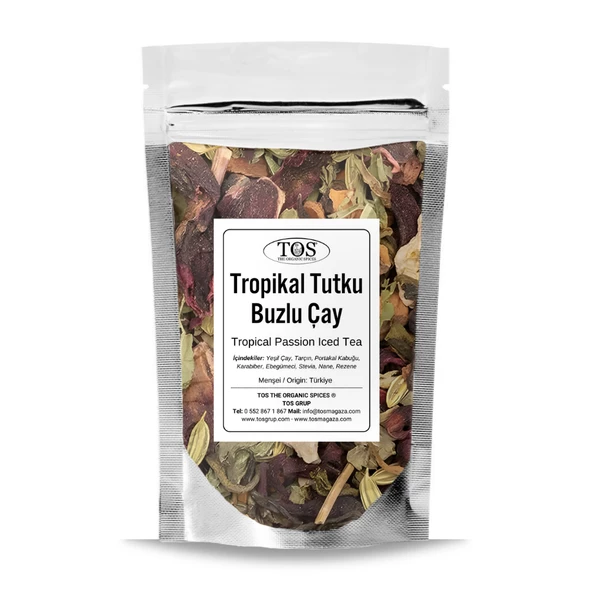 Tropikal Tutku Buzlu Çay 250 gr (1. Kalite) ürün görseli 1