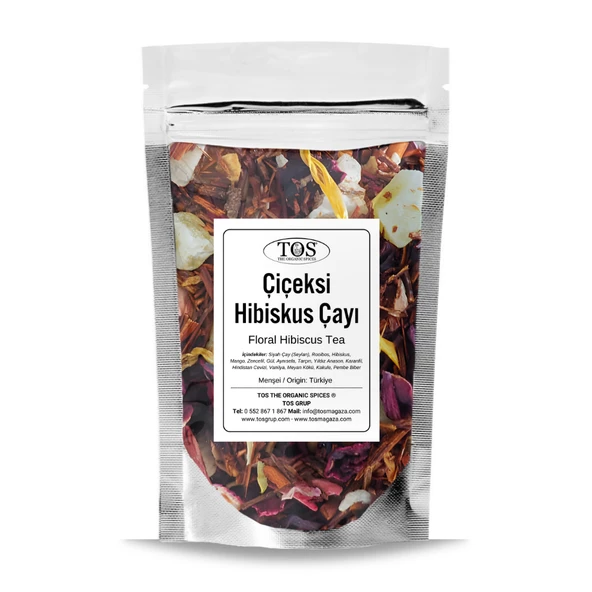 Çiçeksi Hibiskus Çayı 100 gr (1. Kalite)
