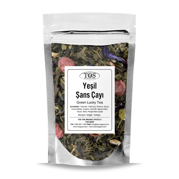 Yeşil Şans Çayı 40 gr (1. Kalite)