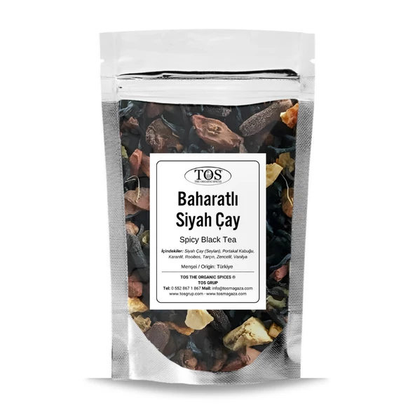 Baharatlı Siyah Çay 40 gr (1. Kalite)