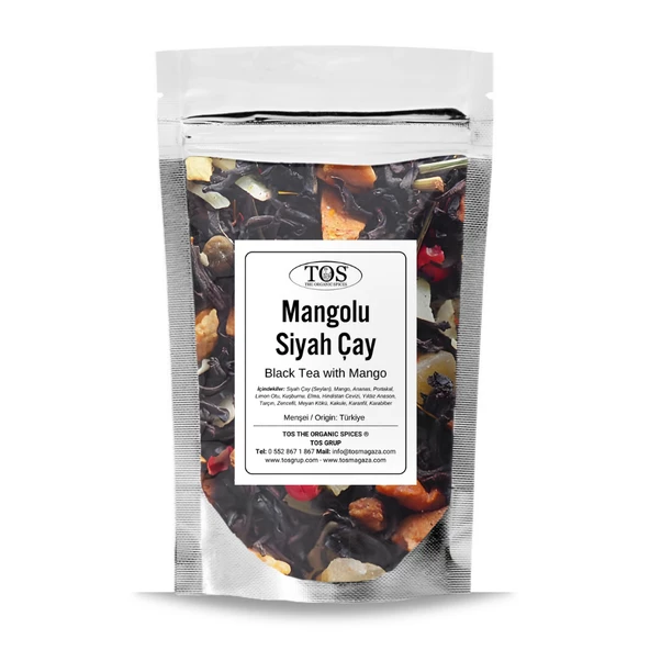 Mangolu Siyah Çay 40 gr (1. Kalite) ürün görseli 1