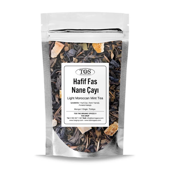 Hafif Fas Nane Çayı 100 gr (1. Kalite) ürün görseli 1