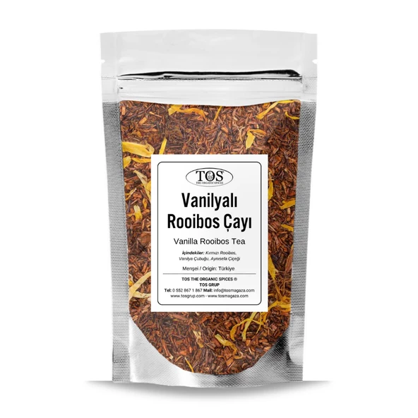 Vanilyalı Rooibos Çayı 250 gr (1. Kalite)