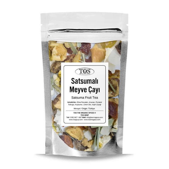 Satsumalı Meyve Çayı 100 gr (1. Kalite)