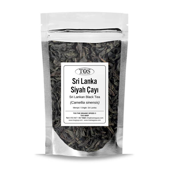 Sri Lanka Siyah Çayı 500 gr (1. Kalite)