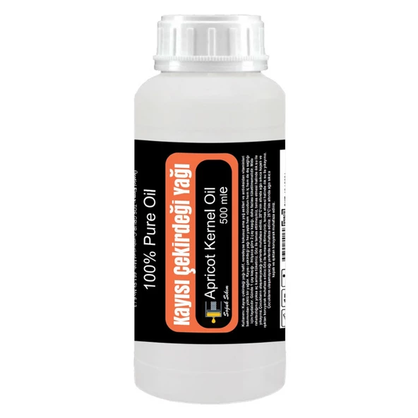 Kayısı Çekirdeği Yağı 500 ml (Soğuk Sıkım)