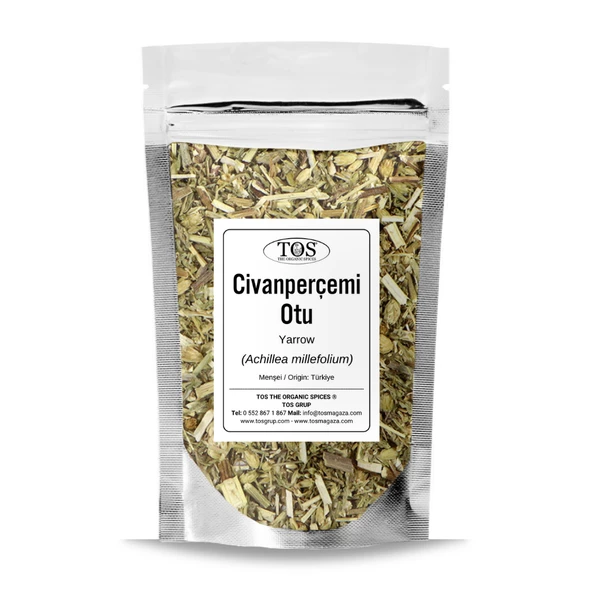 Civanperçemi 100 gr (1. Kalite) Achillea millefolium