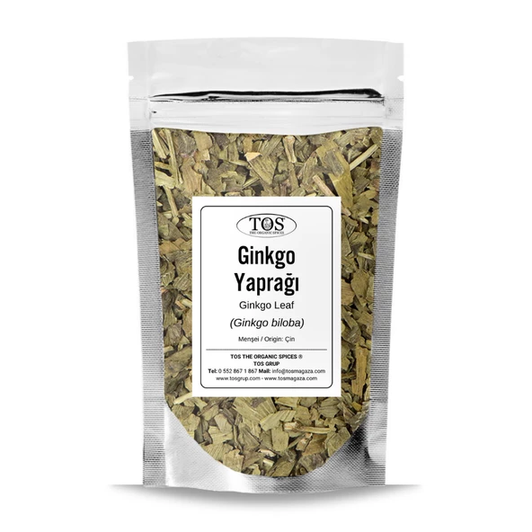 Ginkgo Yaprağı 250 gr (1. Kalite) Ginkgo biloba