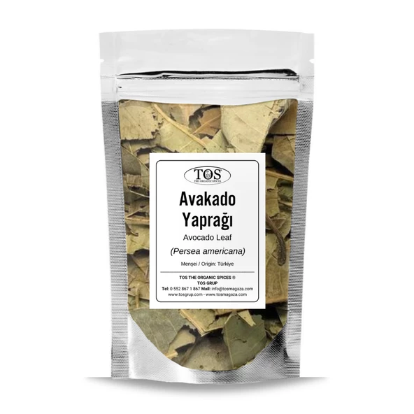 Avokado Yaprağı 250 gr (1. Kalite) Persea americana