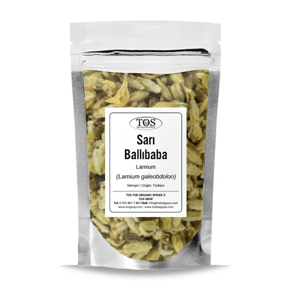 Sarı Ballıbaba 100 gr (1. Kalite) Lamium galeobdolon