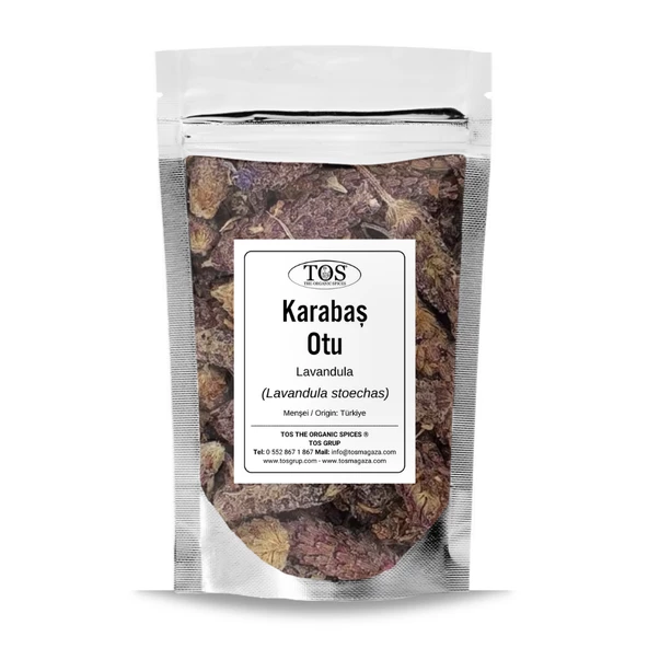 Karabaş Otu 100 gr (1. Kalite) Lavandula stoechas