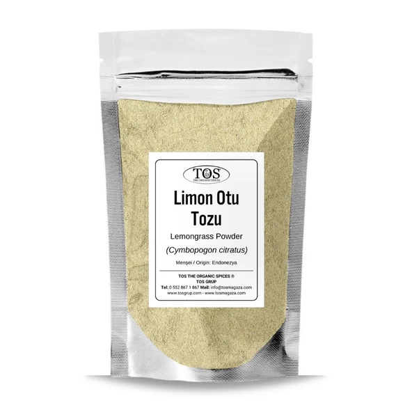 Limon Otu Tozu 100 gr (1. Kalite) Cymbopogon citratus