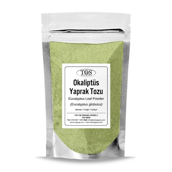 Okaliptüs Yaprağı Tozu 500 gr (1. Kalite) Eucalyptus globulus