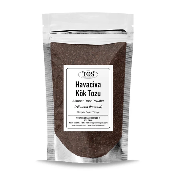 Havaciva Kökü Tozu 100 gr (1. Kalite) Alkanna tinctoria - Resim 1