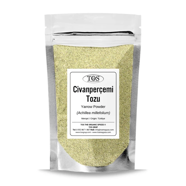 Civanperçemi Tozu 500 gr (1. Kalite) Achillea millefolium