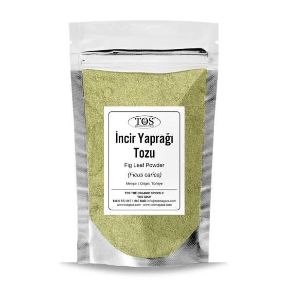 İncir Yaprağı Tozu 100 gr (1. Kalite) Ficus carica