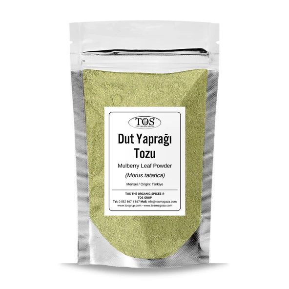 Dut Yaprağı Tozu 100 gr (1. Kalite) Morus tatarica