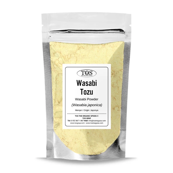 Wasabi Tozu 100 gr (1. Kalite) Wasabia japonica
