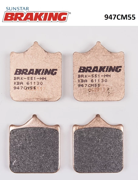 SİNTERLİ ÖN FREN BALATASI / BMW / S 1000 RR / 1000cc / ÖN İKİ TAKIM KULLANIR / 2009-2010-2011-2012-2013-2014-2015-2016-2017-2018-2019-2020-2021 ürün görseli 1