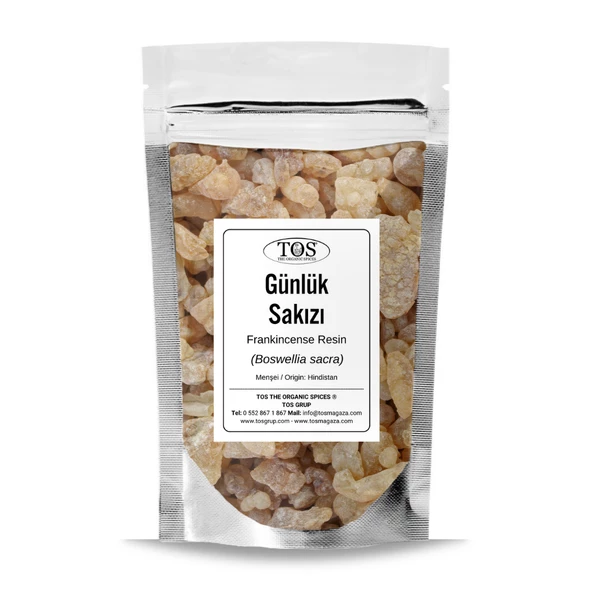 Günlük Sakızı 50 gr (1. Kalite) Boswellia sacra