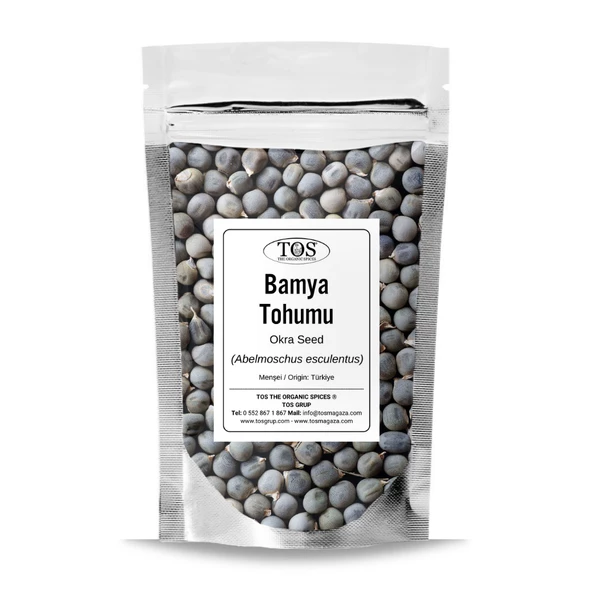 Bamya Tohumu 1 kg (1. Kalite) Abelmoschus esculentus