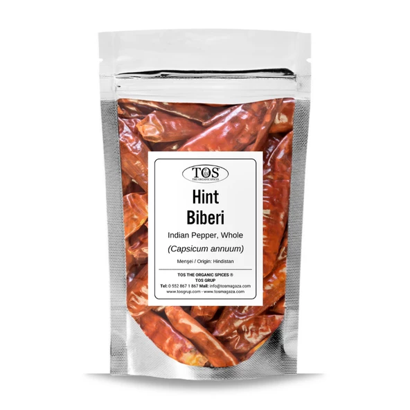 Hint Biberi 250 gr (1. Kalite) Capsicum annuum