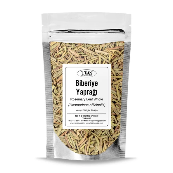 Biberiye Yaprağı 250 gr (1. Kalite) Rosmarinus officinalis