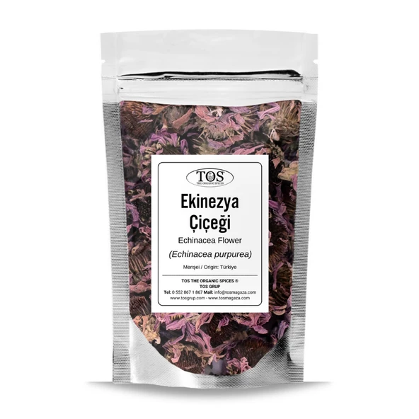 Ekinezya Çiçeği 100 gr (1. Kalite) Echinacea purpurea