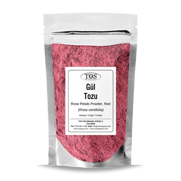 Gül Tozu 100 gr (1. Kalite) Rosa centifolia