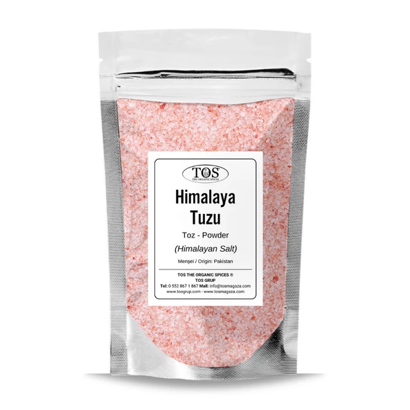 Himalaya Tuzu (Toz) 500 gr (1. Kalite) Himalayan Salt (Powder)