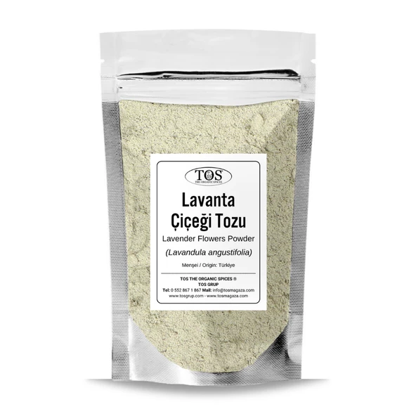 Lavanta Çiçeği Tozu 100 gr (1. Kalite) Lavandula angustifolia