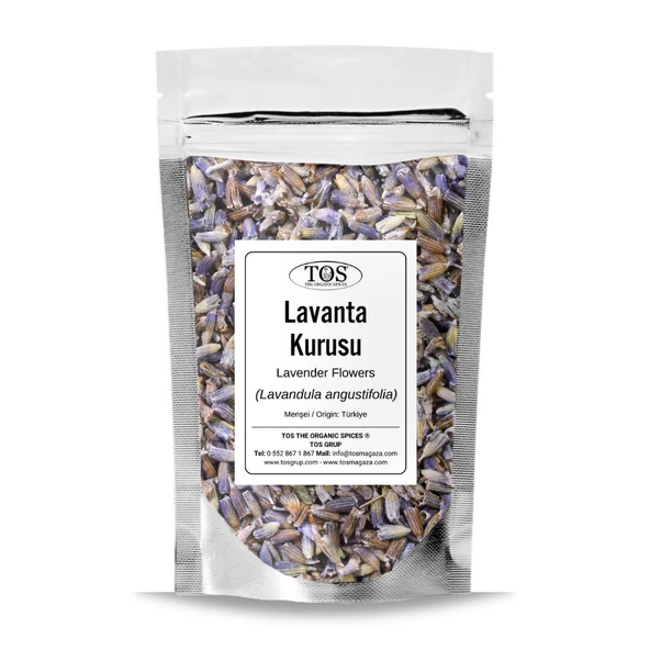 Lavanta Kurusu 250 gr (1. Kalite) Lavandula angustifolia