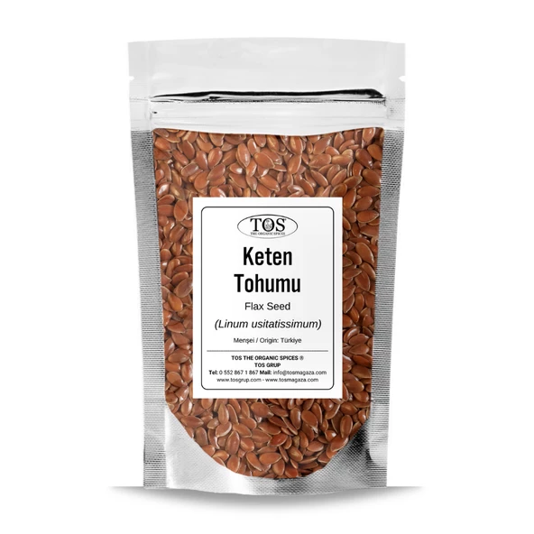 Keten Tohumu 100 gr (1. Kalite) Linum usitatissimum