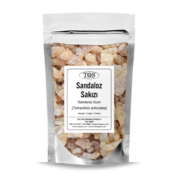 Sandaloz Sakızı 50 gr (1. Kalite) Tetraclinis articulata