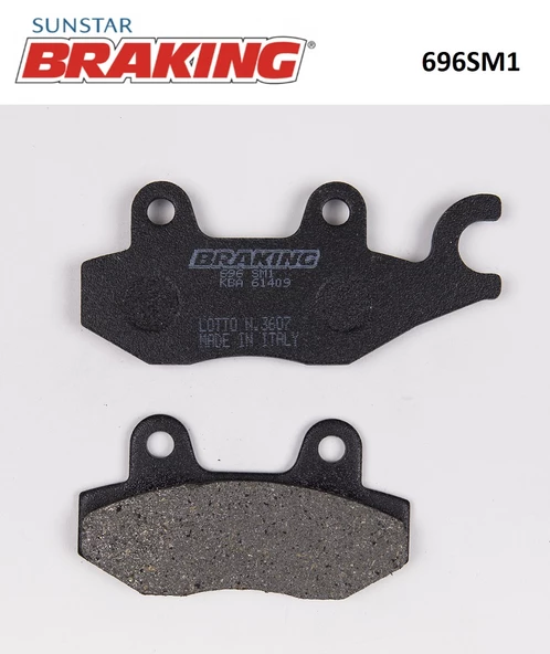 YARI METALİK FREN BALATASI / TRIUMPH / TROPHY SE / 1215cc / ARKA  / 2013-2014-2015-2016 ürün görseli 1