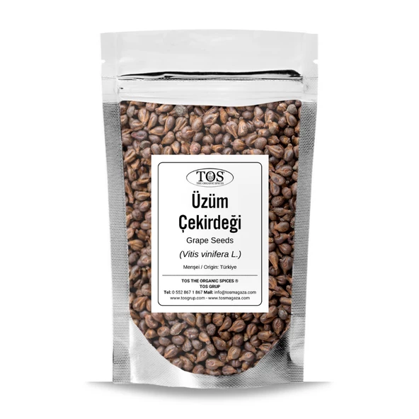 Üzüm Çekirdeği 50 gr (1. Kalite) Vitis vinifera L.