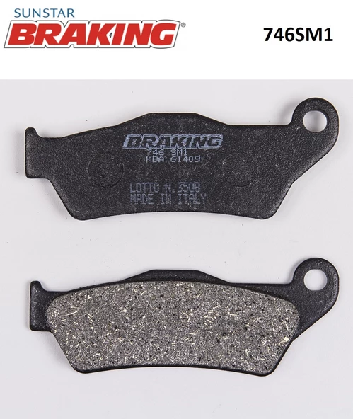 YARI METALİK FREN BALATASI / YAMAHA / YZF R125 / 125cc / ÖN  / 2008-2009-2010-2011-2012-2013-2014-2015-2016-2017-2018-2019-2020
